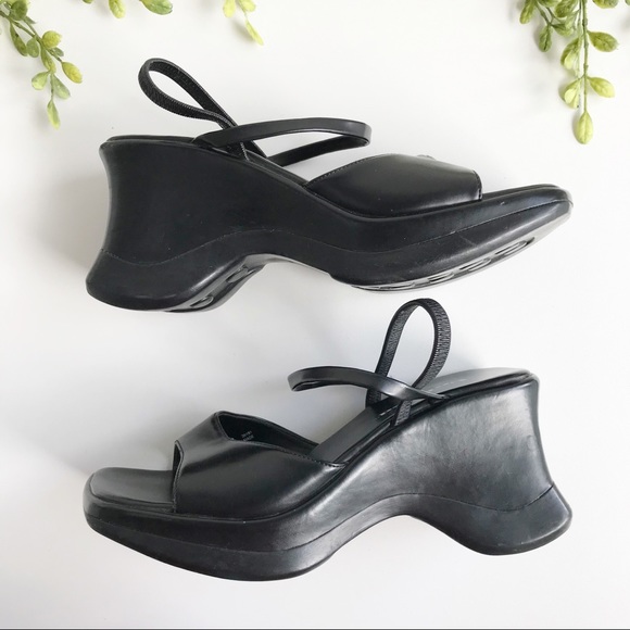 Vintage | Shoes | Y2k Unlisted Wave Platform Chunky Sandals 6 | Poshmark